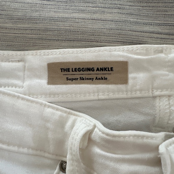 Ag Adriano Goldschmied Denim - AG super skinny white jeans size 27. NWT